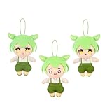 ずんだもん ボイス マスコット ぬいぐるみ 全3種セット 約10㎝ (ボイスマスコットぬいぐるみ2)