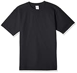 [プリントスター] 半袖 5.8オンス TC クルーネック Tシャツ ブラック 日本 M (-)