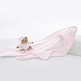 ナナン ベビーバスローブ ピンク