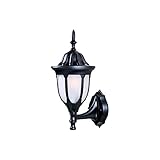 Acclaim 5060BK/FR Suffolk Collection 1-Light Wall Mount Outdoor Fixture, Matte Black [並行輸入品]