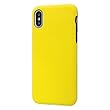 レイ・アウト iPhone XS ケース TPU 耐衝撃Light Carbon/カーボンイエロー RF-P20CP3/CY