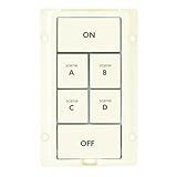 INSTEON 2401 wh6 6ボタン変更キットfor KeypadLinc 2401AL6