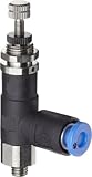 SMC ARJ1020F-M5-04-1 Miniature Regulator, Relieving type, 7.25 - 29 psi Set Pressure Range, 3 scfm, 