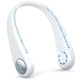 DesertWest 首掛け扇風機 羽根なし【2020新発売】くびかけ扇風機 ネッククーラー 携帯扇風機 ハンズフリー USB充電式 3段階