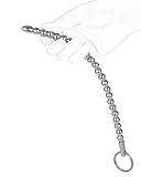Alip尿道ブジー 尿道オナニー尿道プラグ 連珠型22.5cm超長にょうどう ブジー 201ステンレス製にょうどう プラグ 男性向け 持ちリング付き-Φ8mm