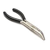 Beho-17センチメートルステンレス鋼釣りプライヤーシザーフック除去ツールラインカッタータックル