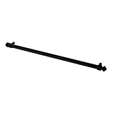 Allied Brass SB-30-RP-BKM Southbeach Collection Center to Center Refrigerator Pull, 18, Matte Black 