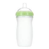 Anself 230ml ベビー幼児哺乳瓶 ソフトスクイーズ 食品グレードのシリコーン 乳首絞れる BPAフリー