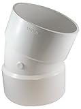 Canplas 192556 PVC DWV Bend HXH, 6.06-Inch, White [並行輸入品]