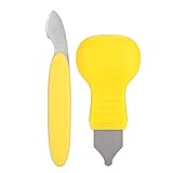 Richer-R　オープニングプリーツツール　2本の金属製　　シェルオープナー　携帯電話の修理セット　小型　軽量