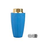 F Fityle 1/4インチ　クイック接続高圧洗浄機クリーナー　アクセサリー　スプレー　回転ターボノズル　全４色　高品質 - 025