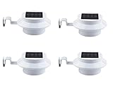 ソーラー LED ライト　JUNCHI　ソーラー アウトドアー ランタンソーラー　省エネ 屋外用 屋外照明/軒先/壁掛け/庭先/玄関周りなど対応 （4個セット）