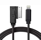 AMI MMI MDI Aux インターフェースアダプターコード iPhone 12 11 Xs Max XR X 8 7 6用 Audi A3/A4/A5/A6/A8/S4/S6/S8/TT カーオーディオ充電ドングル VW Tiguan CC Magotan対応