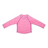 アイプレイ Iplay ラッシュガード 長袖 ベビー キッズ 4Tサイズ 750103-207-48 ライトピンク Rashguard Long Sleeve Rashguard Shirt Ligh