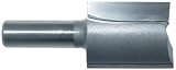 Magnate 242 Straight 1/2 Shank Carbide Tipped Router Bit - 1-1/4 Cutting Diameter by Magnate