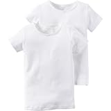 Carter's(カーターズ) 2-パック コットン アンダーシャツホワイト 下着 8歳【並行輸入】