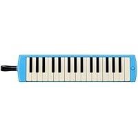 ヤマハ YAMAHA PIANICA ピアニカ 鍵盤ハーモニカ 32鍵 ブルー P-32E 子どもたちの使い勝手を追求した新しいデザイン 同系色のプラスチック製ハードケース付属