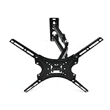 KOCOMART テレビ 壁掛け 金具 壁掛け金具 アーム 式 壁掛けテレビ テレビ金具 テレビ壁掛金具 VESA 400x400 200x200 100*100 100*200 75*75 400*200【32~55インチ対応】