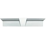 Buildersエッジ060010943117 43 5 / 8 " x 9 "フラットパネルウィンドウヘッダー117、明るいホワイト