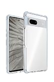 シズカウィル Google Pixel 7a 用 ケース カバー i-Shine アイシャイン ピクセル7a 用 クリアケース 1個入り Gray グレー
