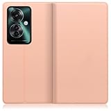 LOOF SKIN SLIM OPPO Reno11 A ケース カバー 手帳型 スマホケース 手帳型ケース カード収納 マグネット付き ベルトなし [アンバーローズ]