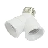 SODIAL(R) 10ｘE27-E27 ライトランプ　電球ソケットY形のスプリッタコンバータ