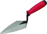 Marshalltown PTSG6275 Pointing Trowel 6 x 2 3/4-Inch with Red Soft Grip Handle by Marshalltown
