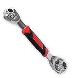 万能ソケットレンチ 万能レンチ スプラインソケット 48in1 [8-19mm] 360度回転 ヘックス トルクス 4角 6角 12角 自動車 メンテナンス 修理 整備 日本郵便発送