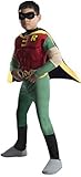 Rubies DC Comics Teen Titans Deluxe Muscle Chest Robin Costume Medium [並行輸入品]