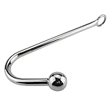 HEALIFTY アナルフックバットフック恋人のためのミニポータブルステンレス鋼ソリッドメタルフック