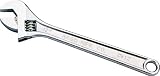 Reed Tool CW4 Chrome Finish Adjustable Wrench, 4-Inch by Reed Tool