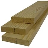 サンダーバードフォレストパインボード1 " x 4 " x 6 ' Pine