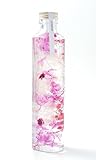ハーバリウム[綺麗な花を長く美しく楽しめるドライフラワー]（ハート底瓶ピンクパープル系） 母の日 プレゼント ギフト 特別な日 記念日