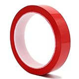 Copeflap ラインテープ【幅20mm × 66m】 白 黒 赤 黄色 耐水テープ 多機能 テープ シール 車 バイク (レッド)