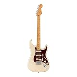 Fender エレキギター Player Plus Stratocaster®, Maple Fingerboard, Olympic Pearl