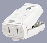 Leviton L02-00102-0WP 2 Wire Connector, Light Duty Polarized, White [並行輸入品]