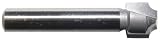 Magnate 1254 Plunge Flat Roundover Router Bits - 1/4 Radius; 1/4 Small Diameter by Magnate