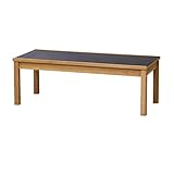 ローテーブル センターテーブル リビング テーブル 幅110cm カラー：ミディアムブラウン