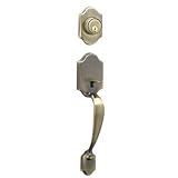 Dexter by Schlage JH58PRS609 Paris Exterior Handleset with Deadbolt Antique Brass [並行輸入品]