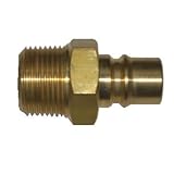 ヤマトエンジニアリング 汎用型ツータッチ式 空気配管用【オネジプラグ 真鍮】 PM型 BLY21-PM-BS