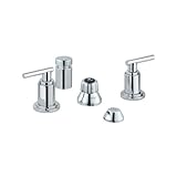Grohe K24016-18027-000 Atrio Bidet Fitting Kit, Chrome [並行輸入品]