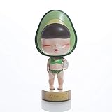 リビングルームの装飾品 ミニかわいい漫画の寝室の装飾アボカド蒸しパンデスク研究装飾