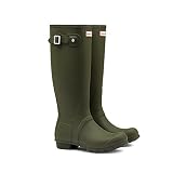 HUNTER ハンター レインブーツ WOMENS ORG TALL WFT1000RMA (UK3(22cm), DARK_OLIVE)