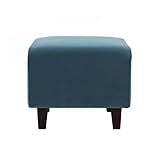 【単品】足置き(オットマン)【LeJOY スタンダードタイプ】 ロイヤルブルー 脚：円錐/ダークブラウン 【リジョイ】：20色から選べる！カバーリングソファ 生活用品 インテリア 雑貨 インテリア 家具 ソファ オットマン soz1-401