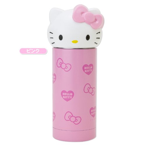 Sanrio Hello Kitty water bottle stainless Magubotoru pink 4901610421529