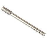 uxcell　 軸付き砥石 ダイヤモンドマウントポイント　砥石マウントポイント　シリンダー製ポイント　　4mmヘッド直径 5個いり