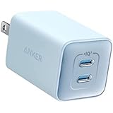 Anker 523 Charger (Nano 3, 47W) USB PD USB-C 急速充電器【PowerIQ 3.0 (Gen2)搭載/PSE技術基準適合/折りたたみ式プラグ】iPhone MacBook Air その他各種機器対応 (ブルー