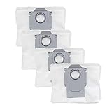 【4枚】ロボット掃除機紙パックQ7B/Q7B+/S8 Pro Ultra/S7 MaxV Ultra /S7 Pro Ultra /Q7+ /Q7 Max+ /Q5+互換性あるゴミ収集ドック掃除機 紙パック専用高性能消耗品