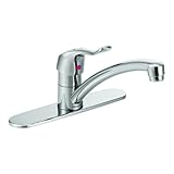 Moen 8701 COMMERCIAL m-dura one-handleキッチン蛇口1.5 GPM、クロム