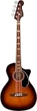 Fender/Kingman Bass Walnut F/B Black Pickguard Shaded Edge Burst フェンダー